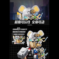 Wangao Building Block, Bear Robot Thor (188011) 1853 Pieces