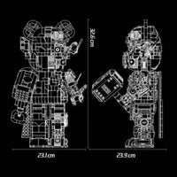 Wangao Building Block, Bear Robot Thor (188011) 1853 Pieces