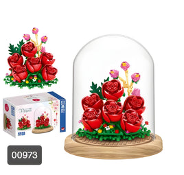 Zhe Gao Red Rose with Dust Cover (00973)