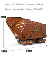 Mould King 21009 Technology Remote Controlled Sand Crawler Model 21009