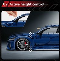 Pre-order Cada C61515W 1:8 Audi RS6 Super Sport Car 4663pcs Building Blocks Sets