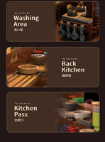 HUIYOYOYI H1010 Japanese Street View Flavor Ramen Shop