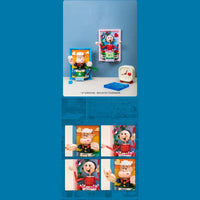 Pantasy Building Block, Popeye Series, Popeye & Olive 3D Portrait Painting (86403, 86404) 400+ Pieces