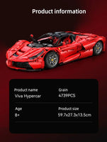 Guly 10623 Ferrari SF90 1:8 scales Dynamic version with R/C snd LED lights