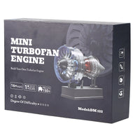 TECHING DM122 Mini Cutaway Turbofan Engine Model Kit (Special order online Only)