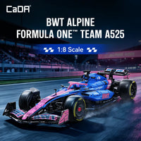 CADA 64012WBWT Alpine Formula One Team A525, 1:8 Formula 1  Model in Blue/Pink with Authentic Details