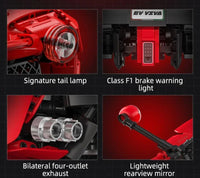 Guly 10623 Ferrari SF90 1:8 scales Dynamic version with R/C snd LED lights