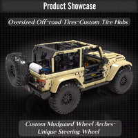 Mould King 13184 Remote Controlled Off-Road Wrangler Building Set | 3,621 PCS Scale 1:6