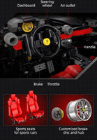 Guly 10623 Ferrari SF90 1:8 scales Dynamic version with R/C snd LED lights