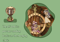 CUTEBEE DIY Book Nook Kit (Elves Paradise)