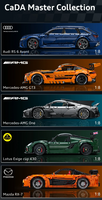 Pre-order Cada C61515W 1:8 Audi RS6 Super Sport Car 4663pcs Building Blocks Sets