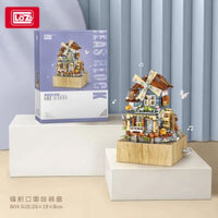 LOZ Model 1239 Windmill House Music Box Building blocks