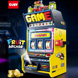 Guly 60542 Fruit Arcade Building Blocks Sets Slot Game Machine With Motor