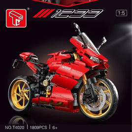 TGL Building Block, Technic Series, Ducati Motorcycle (T4020) 1809 Pieces, 1:5 Scale