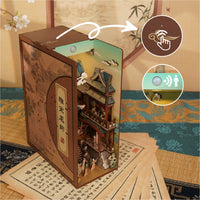 (Pre-order) Tonecheer TQ118 Song Dynasty Culture 3D Puzzle Wood Book Nook Shelf Insert