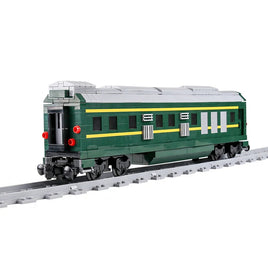 Mould King Building Block, World Railway Train Bricks No.NJ2 Diesel Locomotives Extension Cart for 12001 (12001CX) 1009+ Pieces