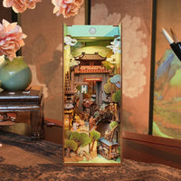 (Pre-Order) Tonecheer TQ 532 Qingming Riverside 3D Wooden Puzzle Book Nook