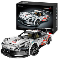 IM. Master 9821 1: 10 Static supercar/fighter model,. 2 in 1 build Super Car and Super Plane,static, non-remote control