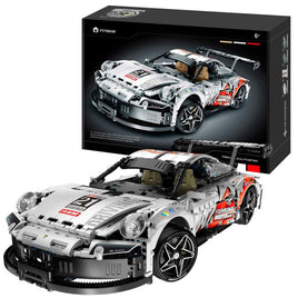 IM. Master 9821 1: 10 Static supercar/fighter model,. 2 in 1 build Super Car and Super Plane,static, non-remote control