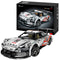 IM. Master 9821 1: 10 Static supercar/fighter model,. 2 in 1 build Super Car and Super Plane,static, non-remote control
