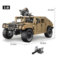 CADA C61036 Static version 1/8 scale Humvee