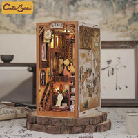 (Pre-Order) CUTEBEE DIY Wooden Book Nook Kit Ink Rhyme Bookstore）