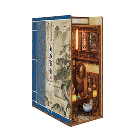 Tonecheer TQ 529 Ancient Study Chinese Style Study 3d Wooden Puzzle Diy Book Nook Kit