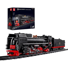 Mould King Building Block, QJ Steam Locomotive Building Set (12003), 1511 Pieces