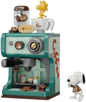 Pantasy 86913- 86916 Snoopy Retro Time Series including Typewriter, Coffe Machine, Camera and Radio
