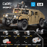 CADA C61036 Static version 1/8 scale Humvee