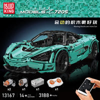 Mould King 13167 720S Tiffany Sports Car Remote Controlled Building Set | 3,188 PCS