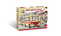 Royal Toys Building Block, City Story Series, Public Light Bus 14 Seats In The 1970s, (RT63) 317 Pieces