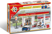 Royal Toys Building Block, City Story Series, Petro China Station, (RTS8) 538 Pieces