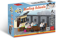 Royal Toys Building Block, City Story Series, Rooftop Schools, (RT54) 203 Pieces