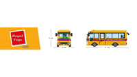 Royal Toys Building Block, Hong Kong City Story Series, Hong Kong School Bus, (RT36) 460 Pieces