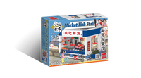 Royal Toys Building Block, Hong Kong City Story Series, Market Fish Stall, (RT33) 173 Pieces