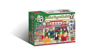 Royal Toys Building Block, Hong Kong City Story Series, Market Vegetable Stall, (RT34) 160 Pieces