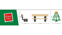 Royal Toys Building Block, Hong Kong City Story Series, Playground Roundabout, (RT32) 101 Pieces