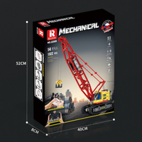 Reobrix Technic 22006 Crawler Crane RC - Construct with Precision