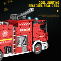 Reobrix Technic 22008 Fire Truck - Blaze a Trail of Imagination