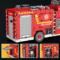 Reobrix Technic 22008 Fire Truck - Blaze a Trail of Imagination