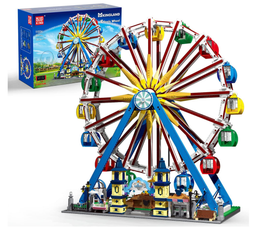 Mould King Building Block: Motorized Ferris Wheel with LED Light (11006)
