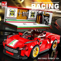 MJI 13082 Mini sport cars series with parking Garage