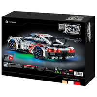 IM. Master 9821 1: 10 Static supercar/fighter model,. 2 in 1 build Super Car and Super Plane,static, non-remote control