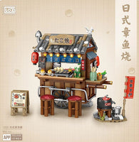 LOZ 1252 Japanese octopus mini Street View building block