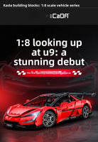 CADA C64011W 1:8 YangWang U9 Supercar C64011W
