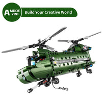 IM. Master 6809 2 in 1 Helicopter building set