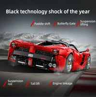 Guly 10623 Ferrari SF90 1:8 scales Dynamic version with R/C snd LED lights