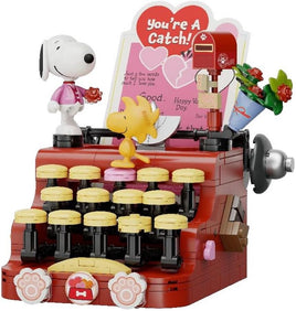 (Pre-order) 86913- 86916 Snoopy Retro Time Series including Typewriter, Coffe Machine, Camera and Radio