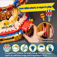 (Pre-order) Pantasy 86904 Snoopy Carousel